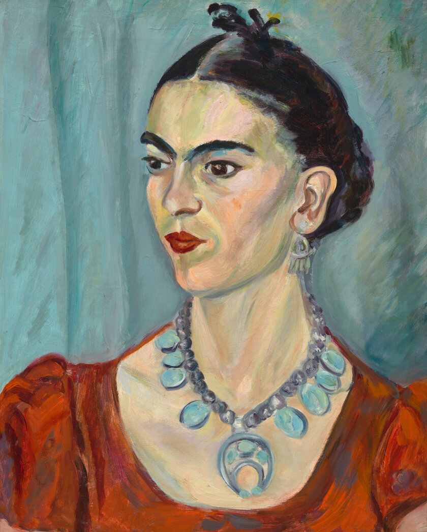 Portrait of Frida Kahlo by Maggie Laubser